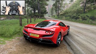 Ferrari F8 Tributo  Forza Horizon 5 Thrustmaster TX Steering Wheel Gameplay [upl. by Mariande]