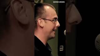 Derren Brown was NOT expecting this audience confession 😂 DerrenBrown Mentalist Illusionist [upl. by Derron]