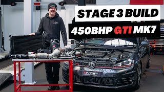 VW GOLF GTI MK7  STOCK VS STAGE 3 [upl. by Eneleoj131]