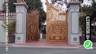 Gate Design Front Gate Design Lightweight Steel Gate Design Loha Gate Design Single Door [upl. by Lectra]