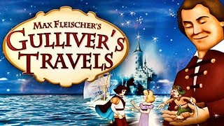 Gullivers Travels 1939 HD  Max Fleischers Full Length Animated Classic In Technicolor [upl. by Annayhs]