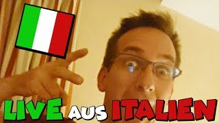 Live aus dem Hotelzimmer  Italien Rom [upl. by Oigolue76]