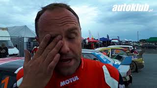 Tomasz Kuchar podsumowuje III rundę Oponeo Mistrzostw Polski Rallycross [upl. by Proffitt]