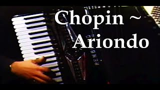 ChopinAriondo  Polonaise in A Op40  Nick Ariondo accordion [upl. by Sibella]