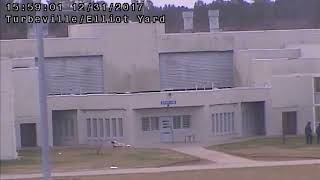 Surveillance video shows inmate unaided after stabbing [upl. by Zink]