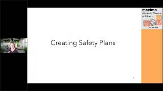 Safety Plans Overview Maximo Back to Basics [upl. by Karilla]