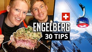 30 Things to do in Engelberg amp Titlis Switzerland [upl. by Easlehc]