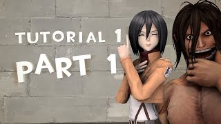 Beginner Source Filmmaker Tutorial 1 part 1 Introduce amp Load map [upl. by Anaig684]