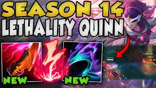 THE NEW LETHALITY ITEMS MAKE ASSASSIN QUINN STRONGER THAN EVER SEASON 14 ONE SHOT META [upl. by Adrienne]