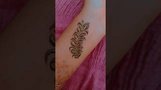 leaf mehndi design for beginners 🌿🤗 mehndi henna shorts youtubeshorts [upl. by Zak]