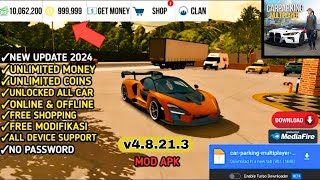 Car Parking Multiplayer MOD APK Menu VIPUnlimited moneyGoldUnlocked everything 48213 [upl. by Ahen]