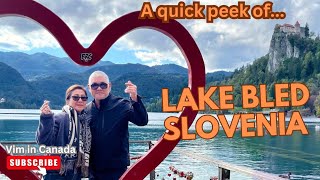 LAKE BLED SLOVENIA zamboangueñaabroad [upl. by Mackintosh414]