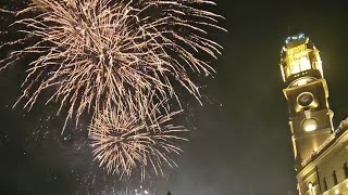 Artificii de Revelion la Oradea 20232024 🎉🍾🎆 4K [upl. by Reinwald]