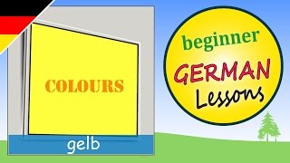 Colors in German  Beginner German Lessons for Children [upl. by Thetos]