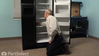 Refrigerator Repair Replacing the Light Bulb Whirlpool Part  61003236 [upl. by Dawson131]