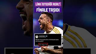 Link Aradığı Real’i Finale Taşıdı Joselu shorts [upl. by Gnok67]