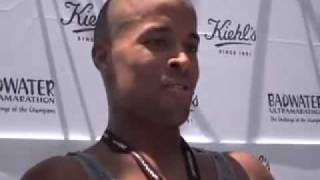 2007 Badwater David Goggins finishes AdventureCORPS Badwater Ultramarathon [upl. by Nylidam]