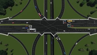 VDOTs Innovative Intersections SinglePoint Urban Interchange [upl. by Kolva95]