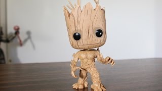 Groot Guardians of the Galaxy Funko Pop review [upl. by Gnaht]