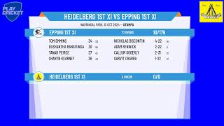 Heidelberg 1st XI v Epping 1st XI [upl. by Ailey329]