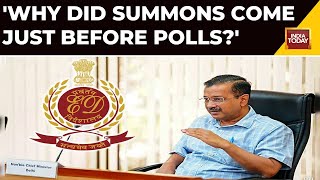 Arvind Kejriwal On ED Summons And His Arrest Ahead Of Lok Sabha 2024 Elections  India Today News [upl. by Efthim86]