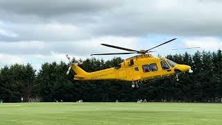 Air ambulance Broadbridge Heath 10 August 2024 [upl. by Gebhardt]