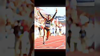 Sha’carri Richardson 100 meter celebrations trackandfield shorts athlete viral [upl. by Anytsirk]