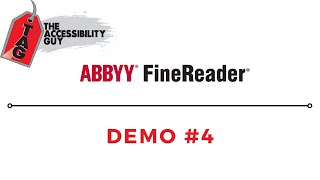 Abbyy Finereader 15 Pro Demo 04 [upl. by Assiluy]