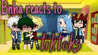 Mha reacts to tiktoks and editsShipstodobakudekuEri x kota1k specialRead description [upl. by Liagibba]