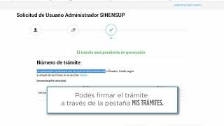 TAD quotSolicitar usuario administrador para los sistemas SINENSUP o SINENSUP REASEGUROquot [upl. by Manchester]