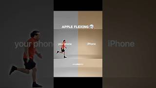 APPLE FLEXING HE IS THE FASTEST 🤡  THE OTHER MOBILE COMPANIES ☠️  shorts iphone samsung [upl. by Mirak]