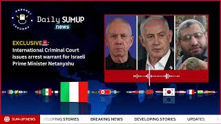 International Criminal Court issues arrest warrant for Israeli Prime Minister Netanyahu [upl. by Hebe]