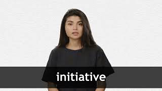 How to pronounce INITIATIVE in American English [upl. by Nahgem]