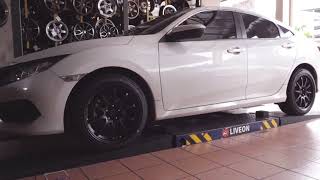 How Honda Civic with 18 Inch rims look [upl. by Nycila]