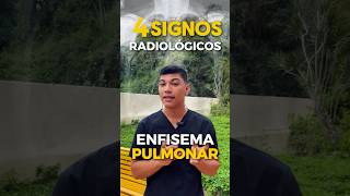 ¡4 Signos Radiológicos 🩻 para Diagnosticar Enfisema Pulmonar 🫁 diagnosticomedico medicinaysalud [upl. by Noemad237]