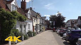 BurnhamonCrouch Walk Town Centre【4K】 [upl. by Ahsaten126]