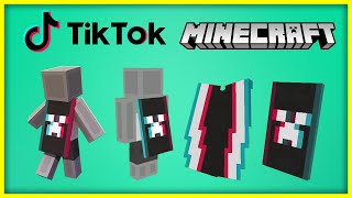 Ücretsiz TikTok Creeper Pelerini Nasıl Alınır  Minecraft Bedrock [upl. by Zannini]