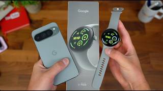 Google Pixel Watch 3 Unboxing and Setup [upl. by Melantha819]