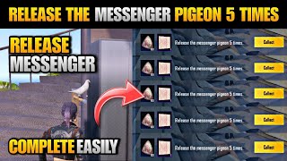 release the messenger pigeon 5 times in pubg mobile 2024 new home [upl. by Nelly]