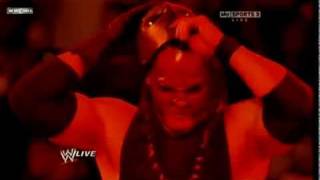 WWE Raw 121211 Masked Kane Returns and attack John Cena [upl. by Aihset163]