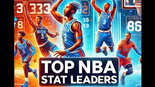 Will These NBA Stat Leaders Hold Their Spots All Season [upl. by Gibbs816]