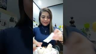 Eating siopao from 711 shortvideo shorts asmr [upl. by Ielak]