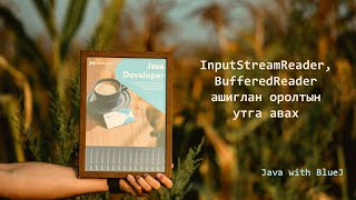 Java with BlueJ InputStreamReader ба BufferedReader ашиглан оролтын утга авах [upl. by Jere535]