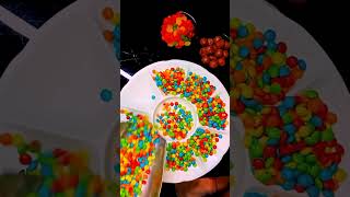 AMAZING PLATTER OF COLOURFUL NIPS WHITE CHOCOLATE satisfiying asmr shorts [upl. by Nido]