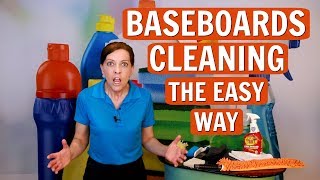 How to Clean Baseboards the Easy Way Professional Tips [upl. by Izak]