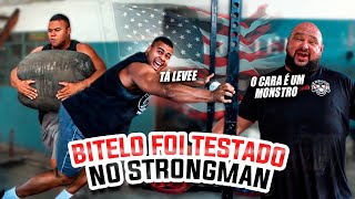 BITELO FOI TESTADO NO STRONGMAN PELA PRIMEIRA VEZ COM DORÃO  2 SEMANAS PARA OS EUA [upl. by Neroc]