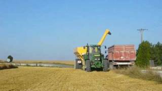 Harvest 2008 with Case 2388 fendt 824 and 920 jd 7810 [upl. by Tan]