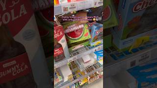 Trying GIANT frozen gummy bears food eating mukbang [upl. by Oler]