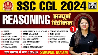 SSC CGL 2024  COMPLETE REASONING FOR SSC CGL  SSC CGL REASONING CLASSES 2024  BY SWAPNIL MAM [upl. by Isus]