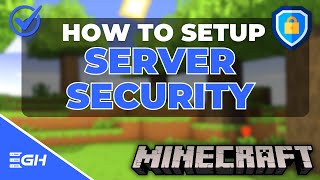 How to Set Up Server Security in Minecraft  2024 [upl. by Berni]